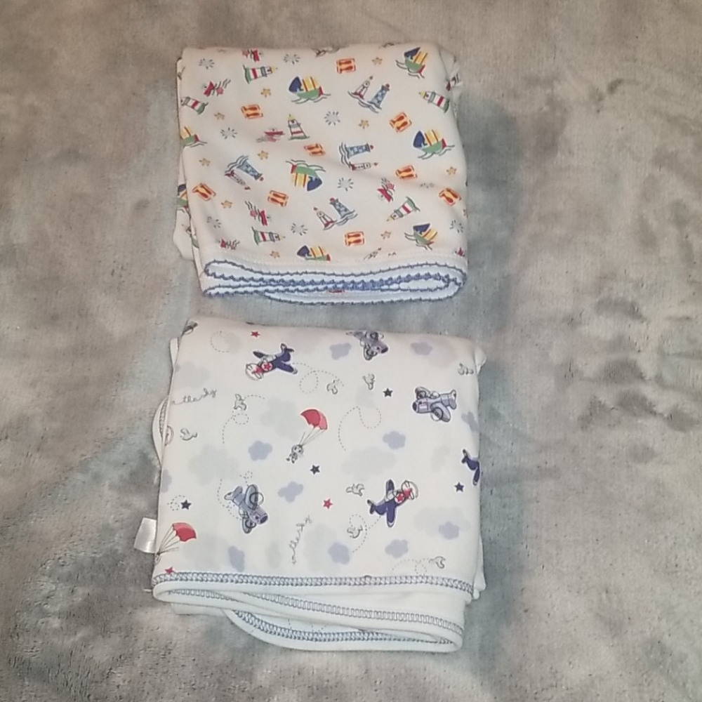 Bundle of 2 Kissy Kissy baby blankets - Picture 3 of 5